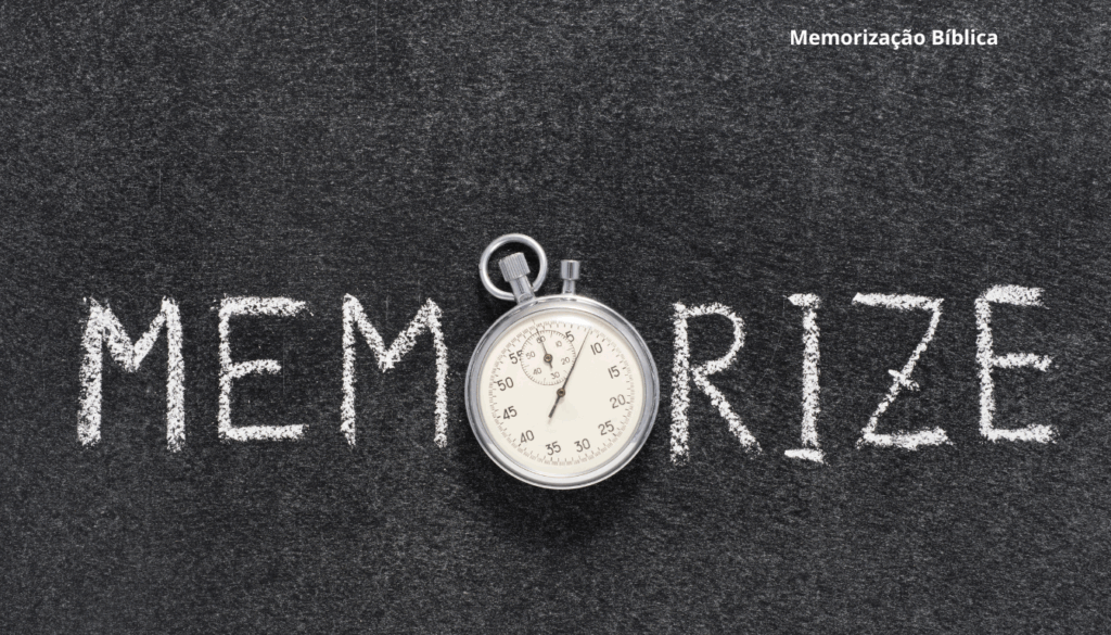 como memorizar versiculos da biblia