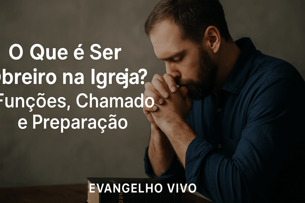 o que é ser obreiro na igreja