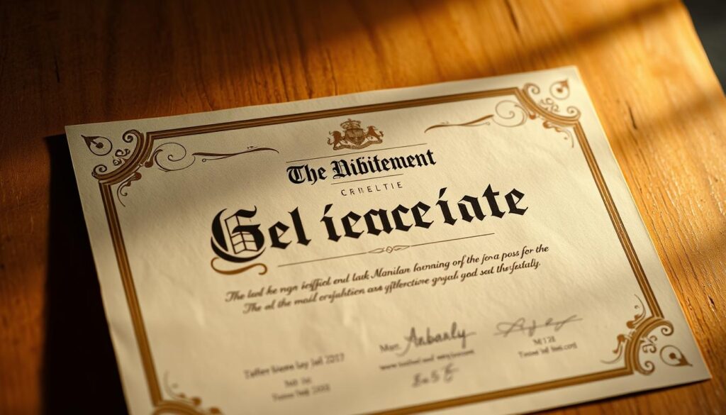 certificado