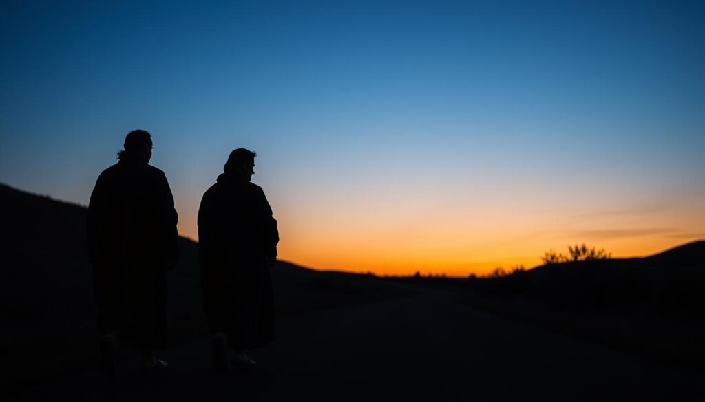 discípulos no caminho de Emaús