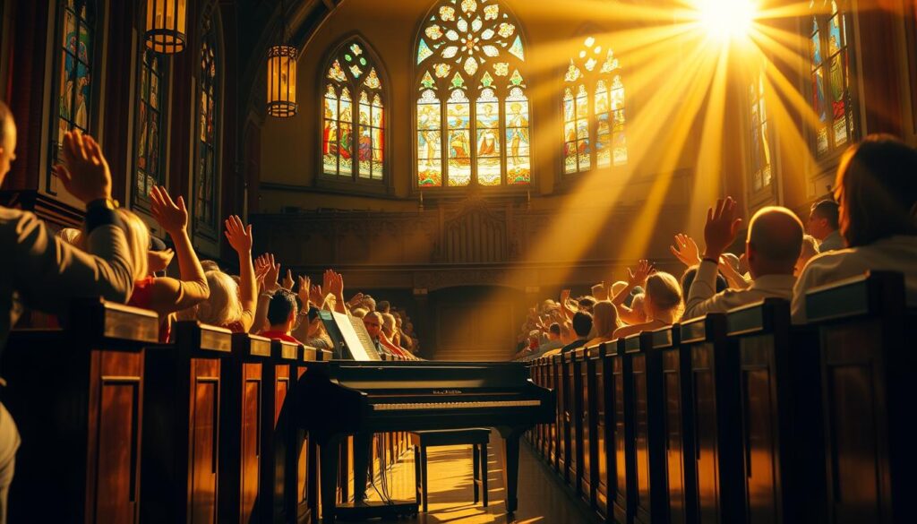música na igreja