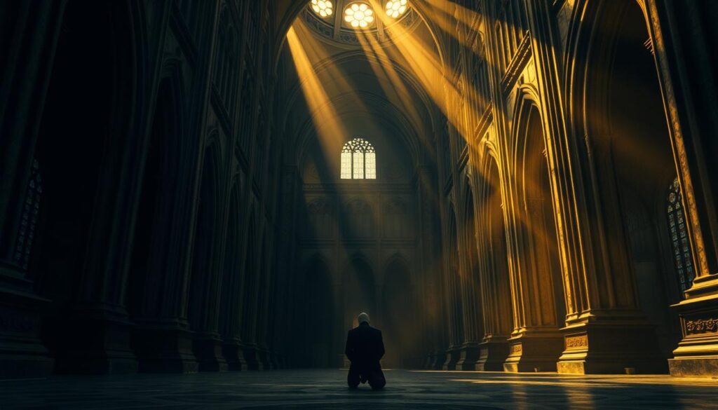 silêncio de Deus
