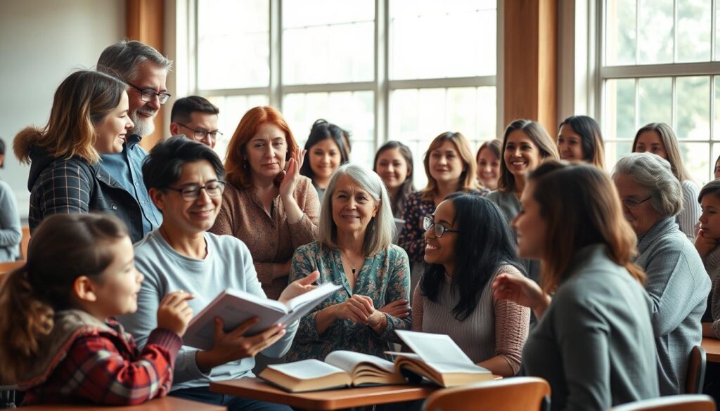 professores da escola bíblica