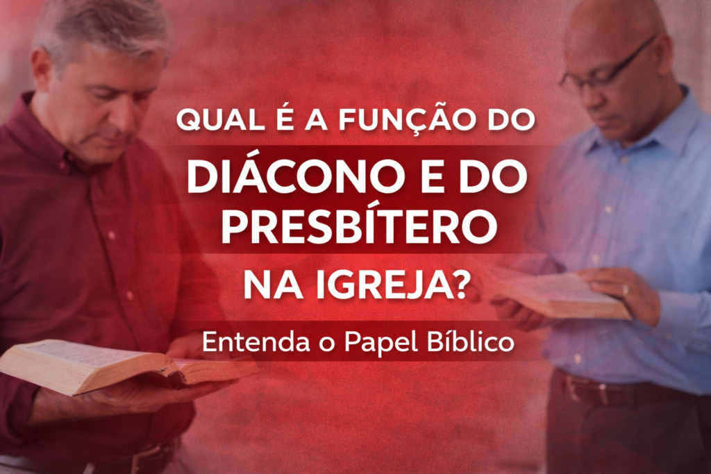 qual é a função do diácono e do presbítero na igreja