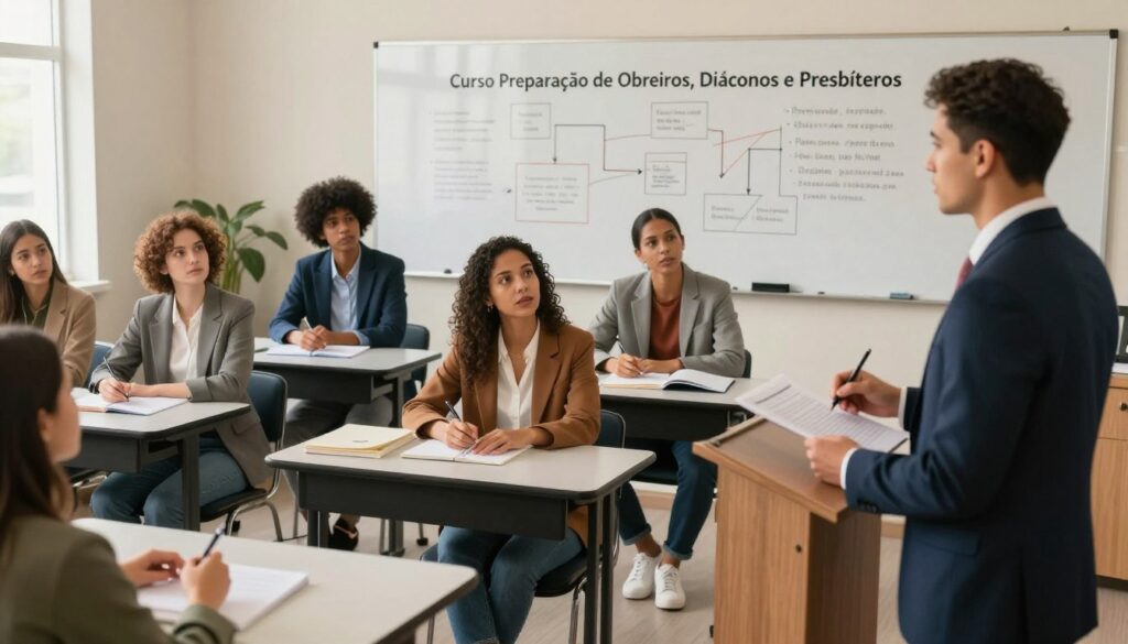 Curso Preparação de Obreiros, Diáconos e Presbíteros