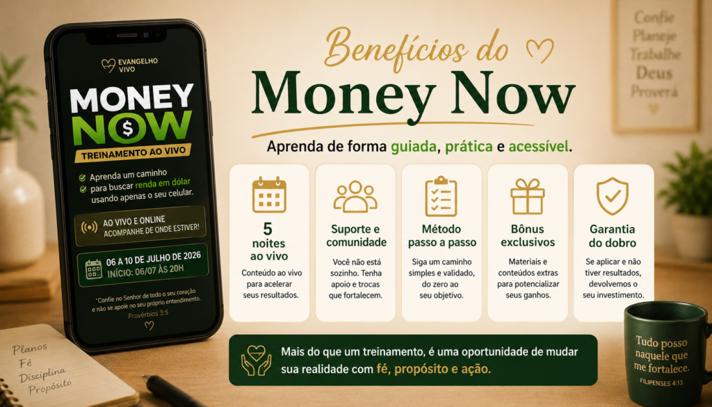 Benefícios do Money Now